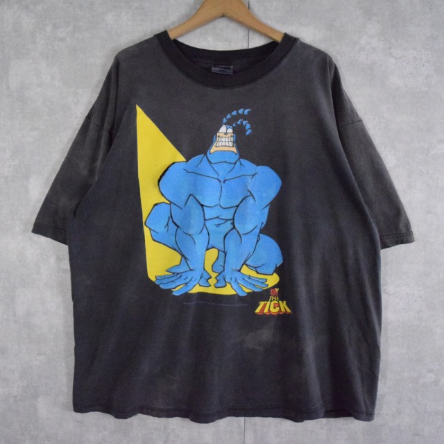 90's THE TICK USA製 アニメキャラクターTシャツ XXL