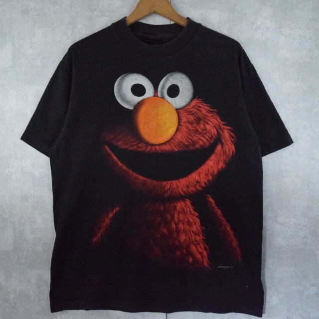 90s ELMO vintage shirt セサミストリート エルモ-