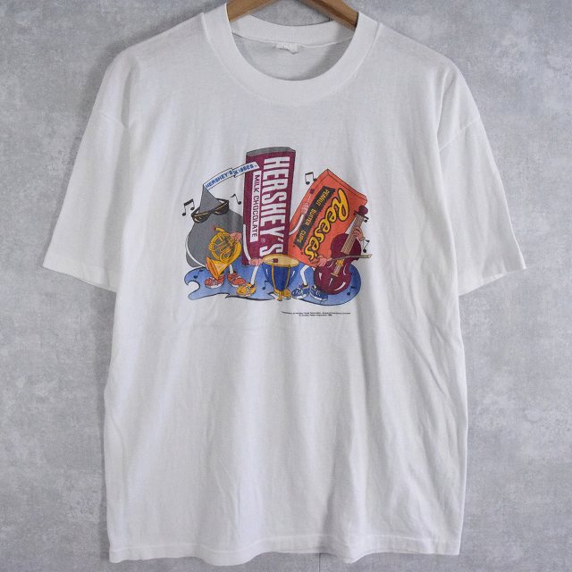 90s HERSHEY'S vintage shirt ©️1991 レア