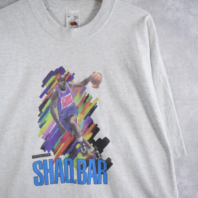 SHAQBAR 手形プリント NBAプレイヤーTシャツ XL