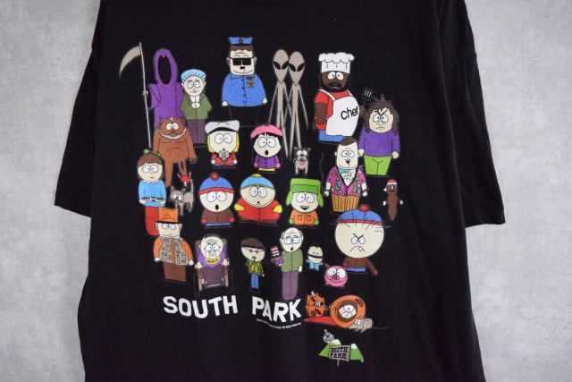 90年代 SOUTH PARK サウスパーク キャラクタープリントTシャツ メンズM ヴィンテージ /eaa350665