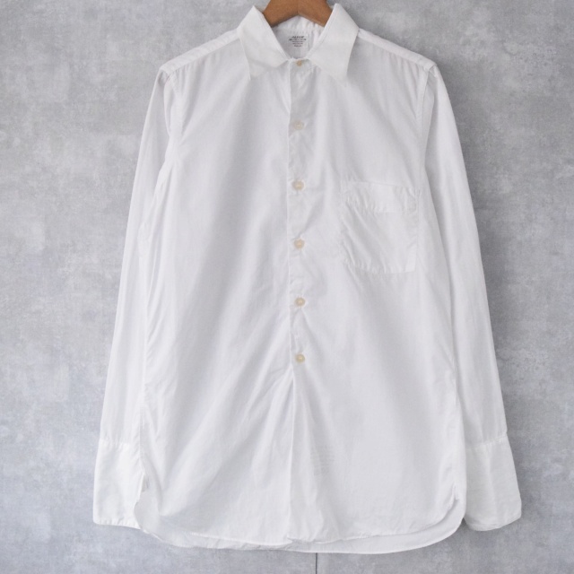 50〜60's ARROW ダブルカフス&マチ付き コットンドレスシャツ