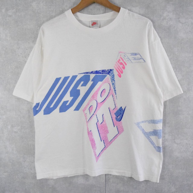 90'S ビンテージ NIKE 銀タグ ビックロゴTシャツ