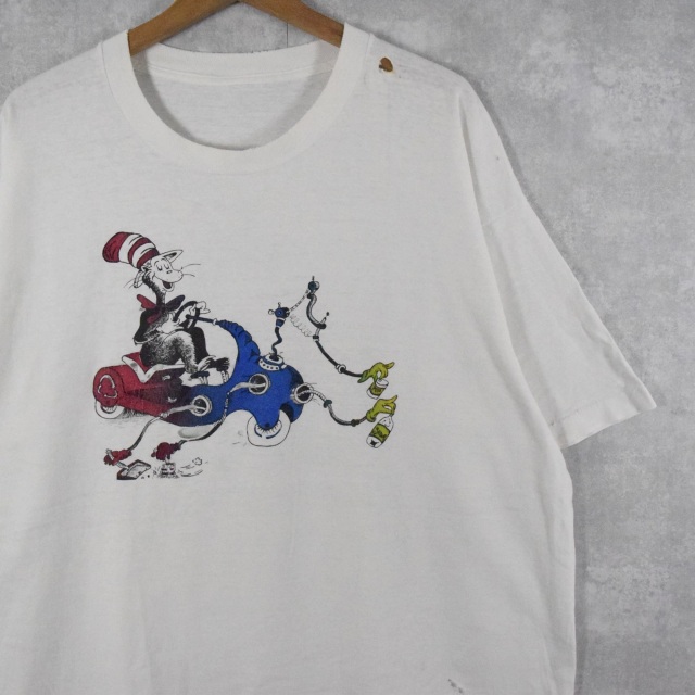 90s ドクタースース  Dr.Seuss プリント　Tシャツ