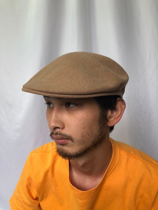 【SALE】KANGOL ENGLAND製 ウールハンチング L