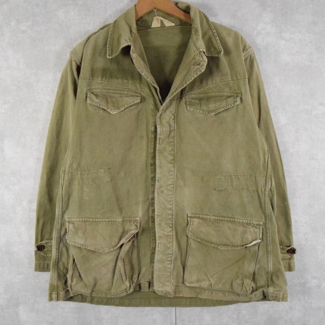 50's フランス軍 TTA47 多かれ フィールドジャケット ミリタリー