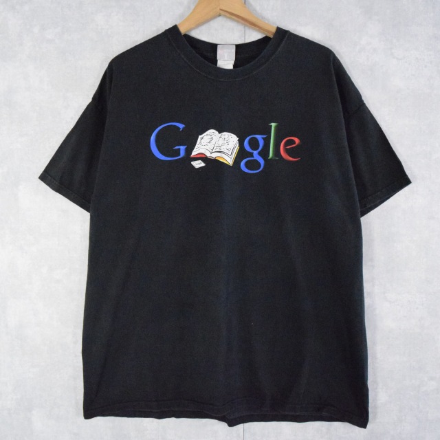 Google ロゴプリントTシャツ XL [98198]