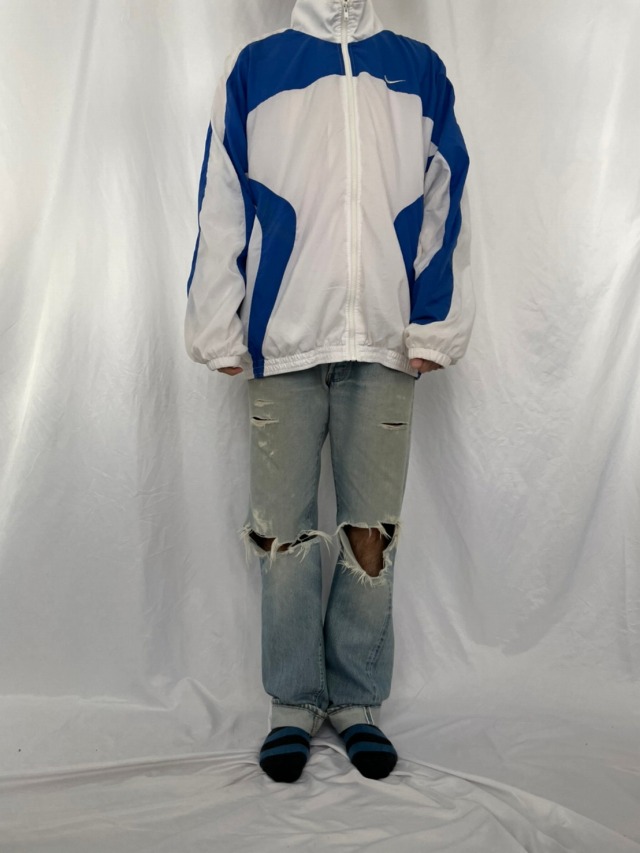 90s 90年代 ナイキ スポーツ ジャージ ブルゾン ビンテージ古着屋Feeet 通販 名古屋 大須 メンズ