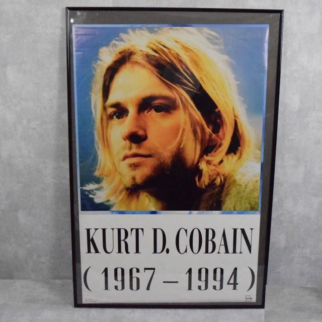 Kurt Cobain Rock Musician R.I.P. poster