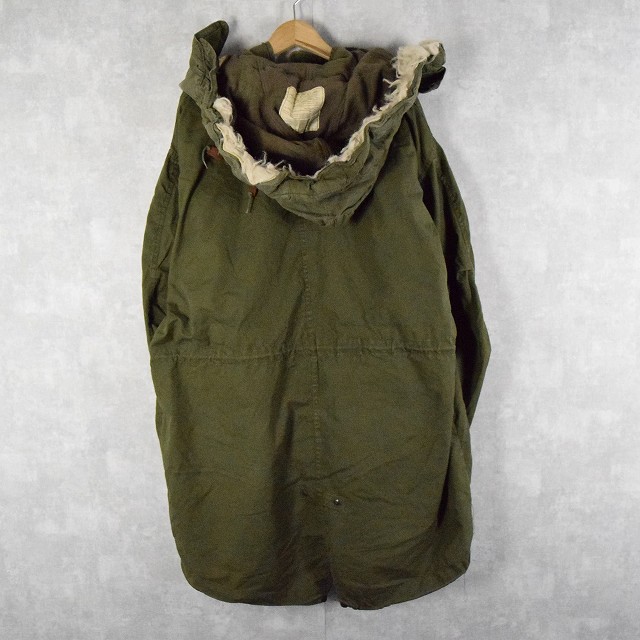 70年代 70s アメリカ軍 米軍 フィッシュテールパーカー カーキ