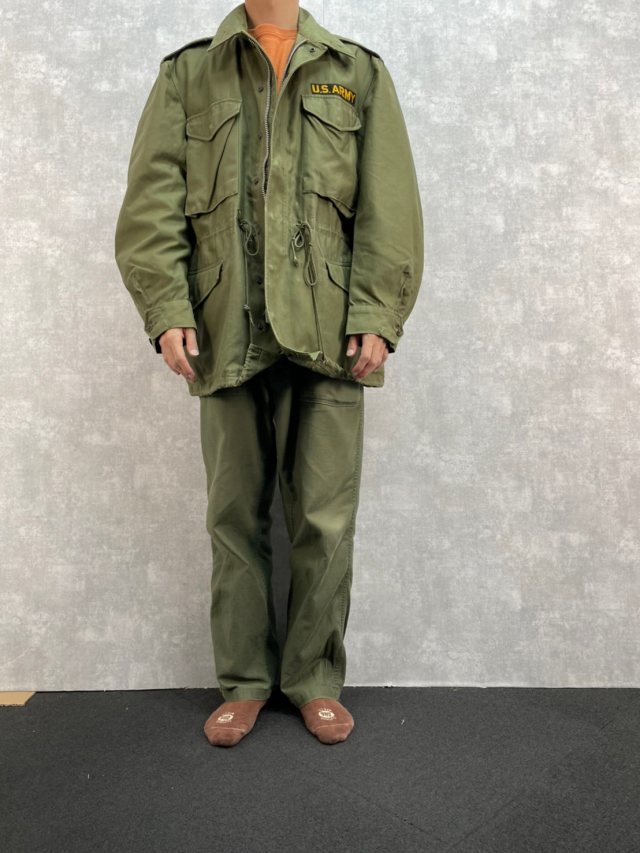 50's U.S.ARMY M-51 フィールドジャケット パッチ付き REGULAR-MEDIUM