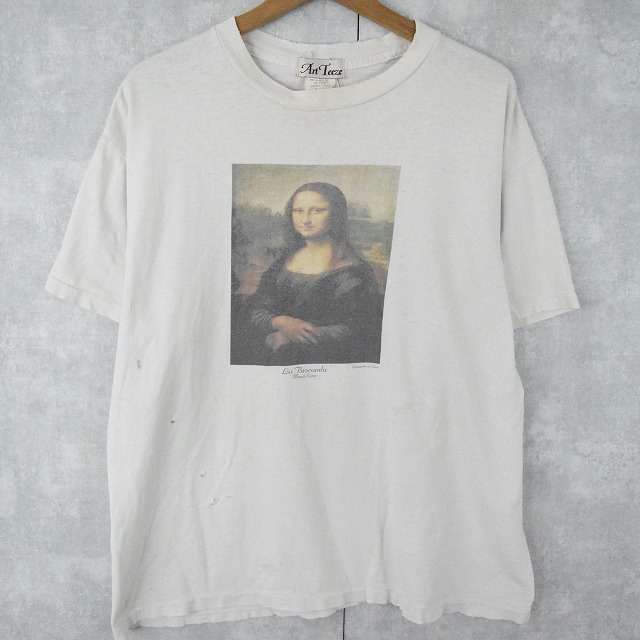 90's Mona Lisa USA製 アートプリントTシャツ