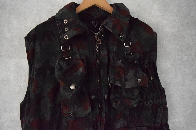 60s 60年代 70s 70年代 スイス軍 カモフラージュ 迷彩 後染め