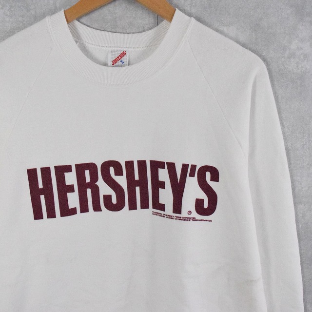 90's HERSHEY'S USA製 プリントスウェット XL