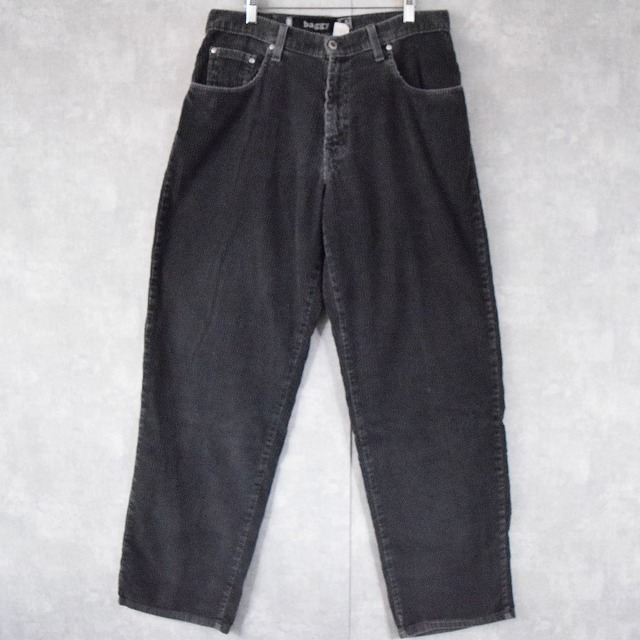 コーディロイ メンズ 黒 L 34 パンツ ブラック USA 90s