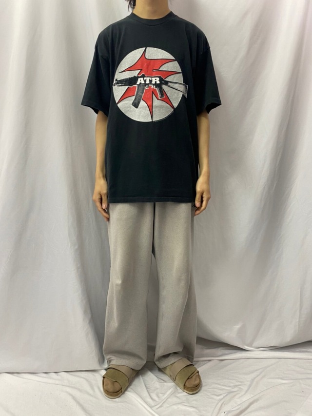 90's ATARI TEENAGE RIOT USA製 デジタルハードコアバンドTシャツ XL