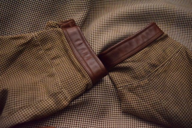 50s LakeLand 千鳥柄 ギャバジャン レーヨン - メルカリ