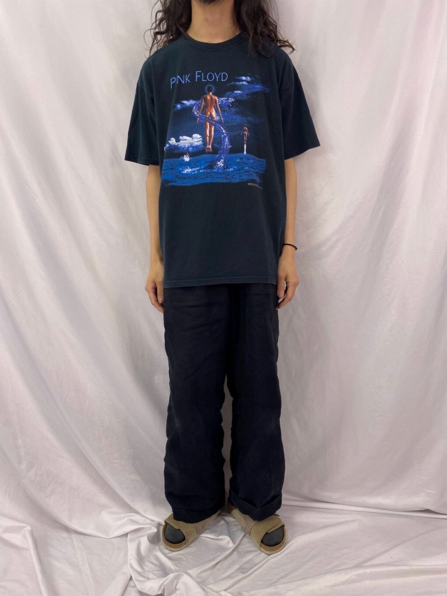 トップス Tシャツ/カットソー(半袖/袖なし) 90s 90年代 ピンクフロイド バンド バンT Naked lady 音楽 