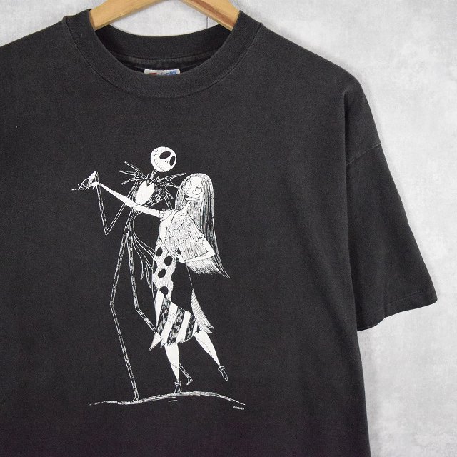 1993 The Nightmare Before Christmas USA製 キャラクタープリントTシャツ XL
