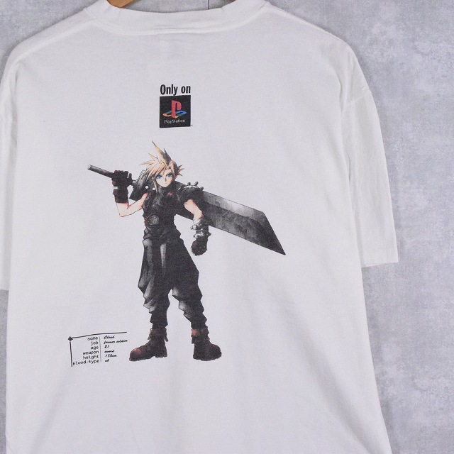 極美品 FFⅦ final fantasy Ⅶ Tシャツ vintage XL | www 