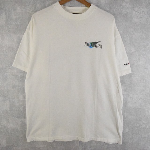 90s ファイナルファンタジー7 FINALFANTASYⅦ Tシャツ 白