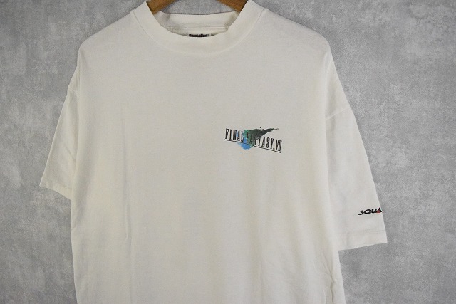 90's FINAL FANTASY VII ゲームプリントTシャツ XL [90003]