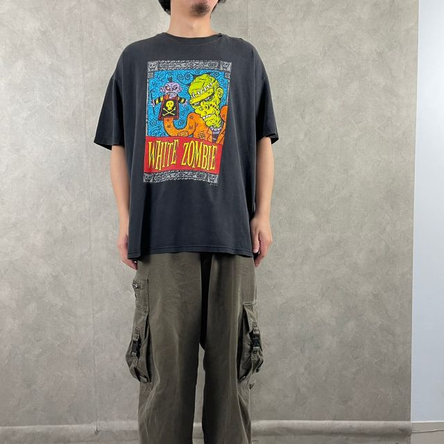 90's〜 WHITE ZOMBIE ロックバンドTシャツ XL