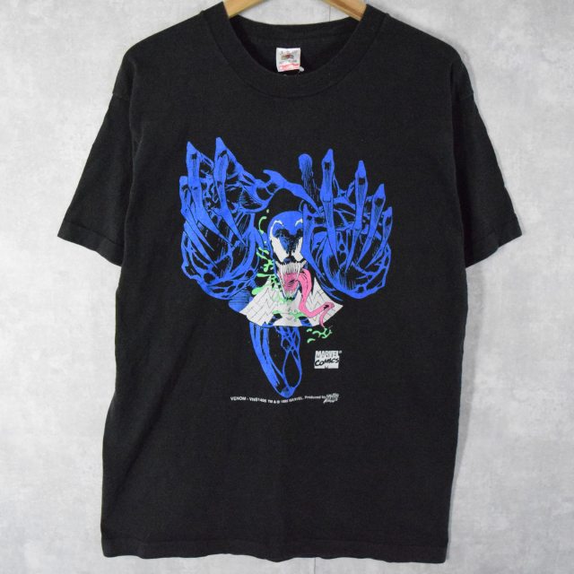 両面】ヴェノム 90s Tシャツ USA製 venom - Tシャツ/カットソー(半袖 