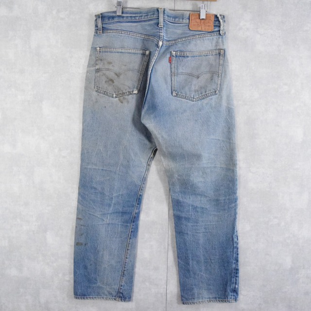 70年代 70s リーバイス インディゴ アメリカ製 赤耳 セルビッチ │ヴィテージ古着屋Feeet 通販 名古屋 大須 メンズ