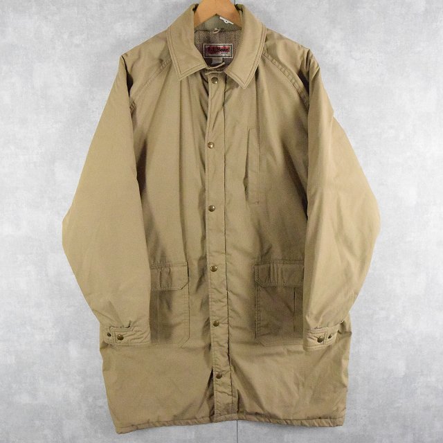 70〜80's L.L.BEAN ストームコート　ベージュ　L アメリカ製