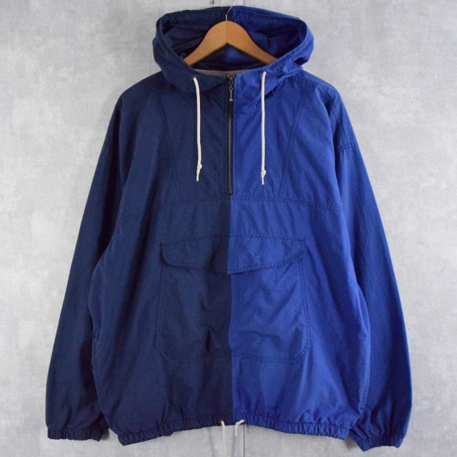 80〜90's GAP 2トーン ナイロンアノラックパーカー XL