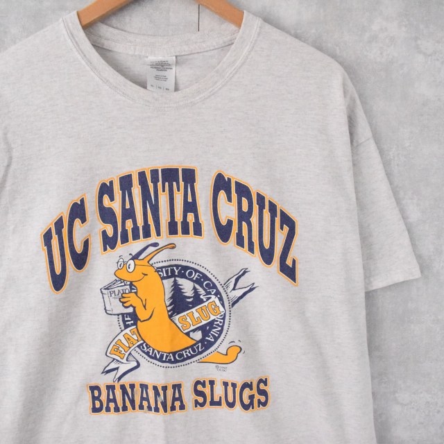 90s UCSC BANANA SLUGS tee Tシャツ パルプフィクション