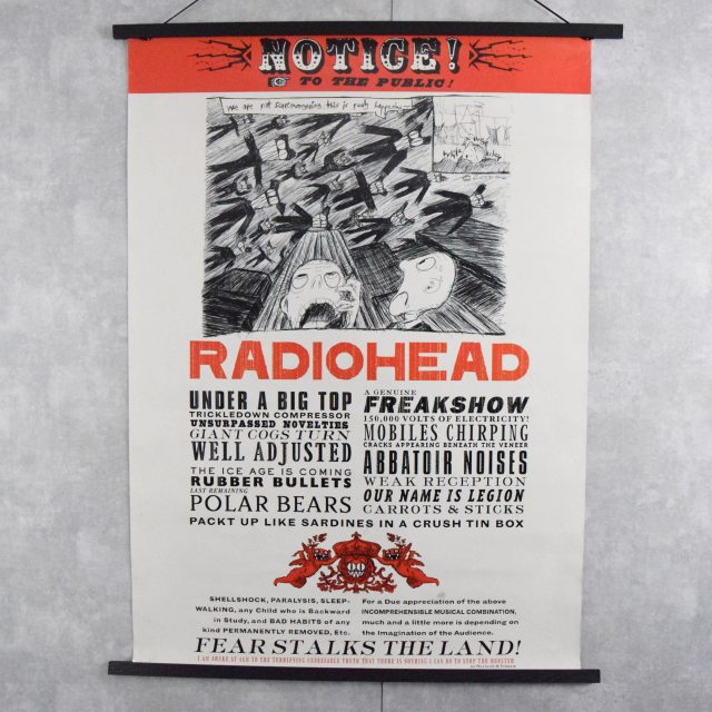 radiohead レディオヘッド ポスター-