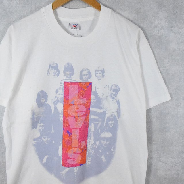 90's Levi's USA製 フォトプリントTシャツ