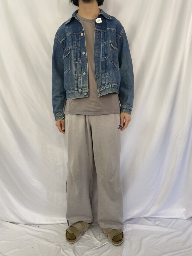 50's〜60's LEVI'S 507XX 革パッチ 2nd デニムジャケット ハギ付き