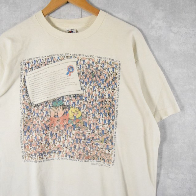 90s ウォーリーを探せ Tシャツ Lサイズ - メルカリ