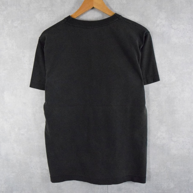 90年代 90s フルーツオブザルーム アメリカ製 ブラック 黒 Tシャツ 