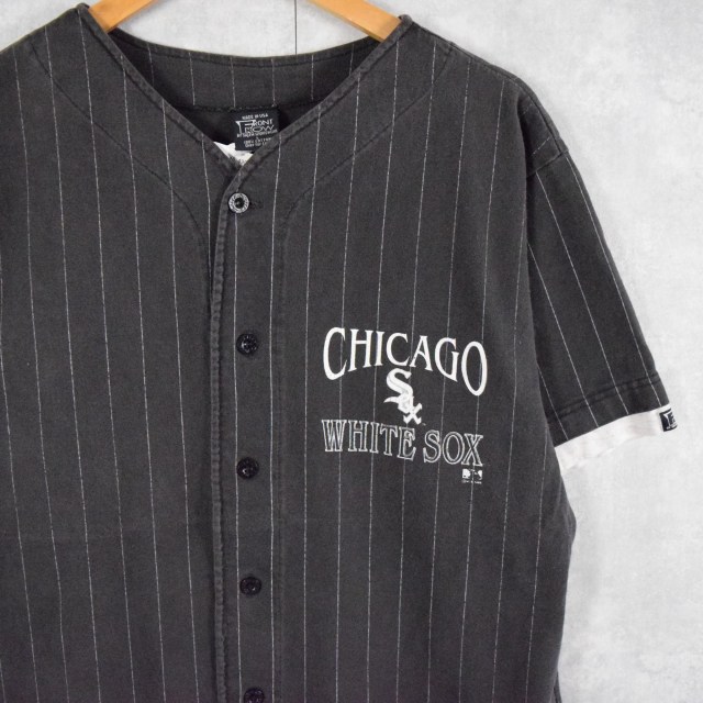 USA製 CHICAGO WHITE SOX ベースボールシャツ L