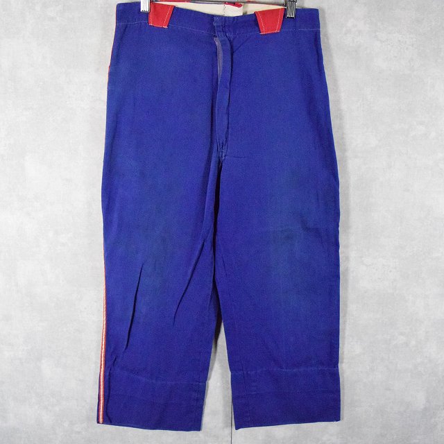 60's SANFORIZED BOATSAIL CLOTH サイドラインワークパンツ W31