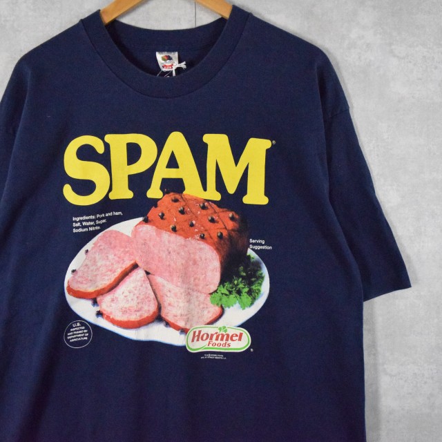 90's SPAM USA製 プリントTシャツ XXL