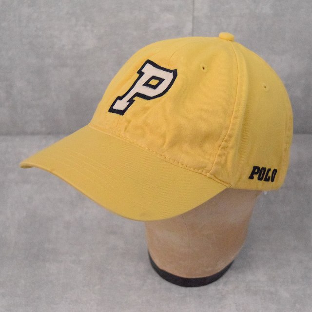 90年代 90s ポロスポーツ ラルフローレン 黄色 帽子 │ヴィテージ古着屋Feeet 通販 名古屋 大須 メンズ