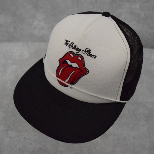 90's The Rolling Stones ロックバンド スナップバックキャップ ONE SIZE