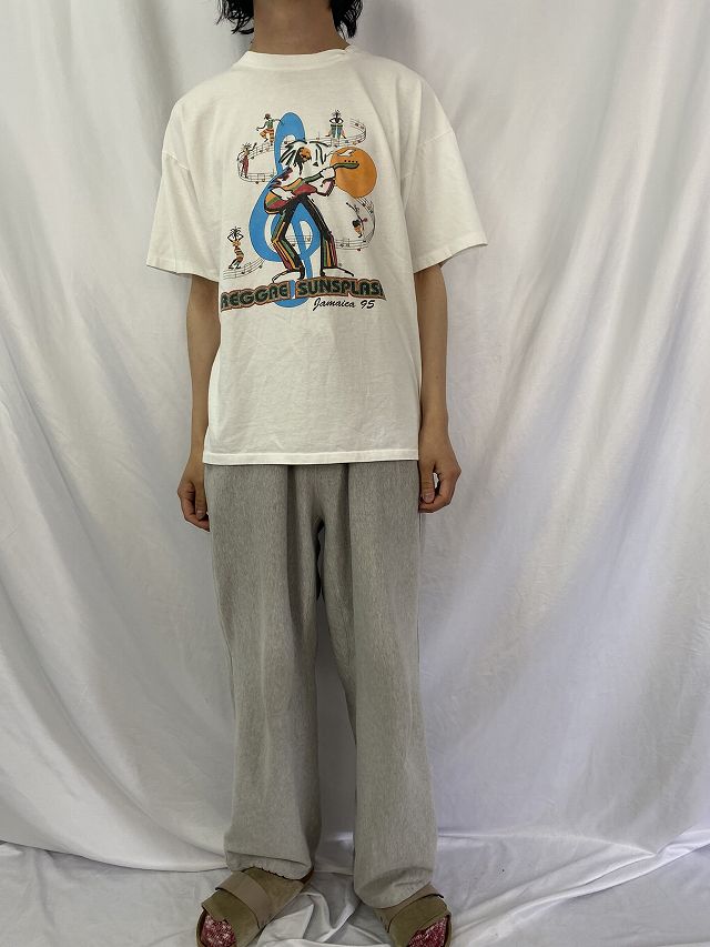 90's REGGAE SUNSPLASH ミュージックフェスティバルTシャツ XL