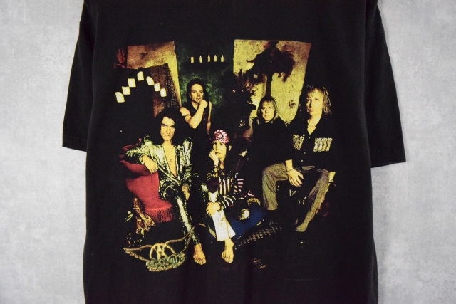 90s Aerosmith エアロスミス ヴィンテージTシャツ ダメージあり