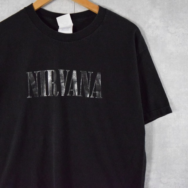 NIRVANA ニルバーナ  バンド Tシャツ  ミュージック Tシャツ　L