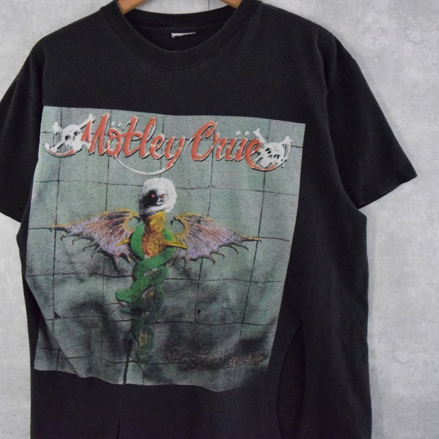 1990年 Motley Crueモトリークルー Tシャツ メタル バンドボンジョヴィ