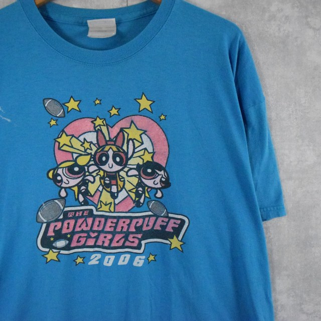 2006 The Powerpuff Girls キャラクタープリントTシャツ XL
