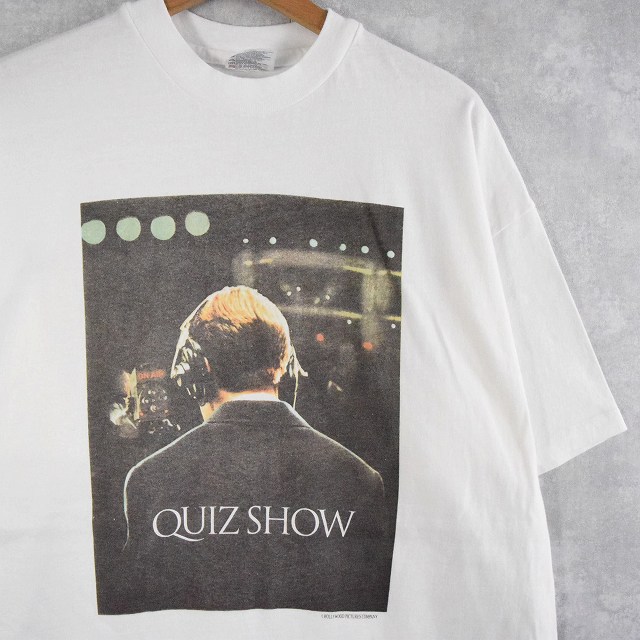 90's QUIZ SHOW USA製 ドキュメンタリー映画プリントTシャツ XL