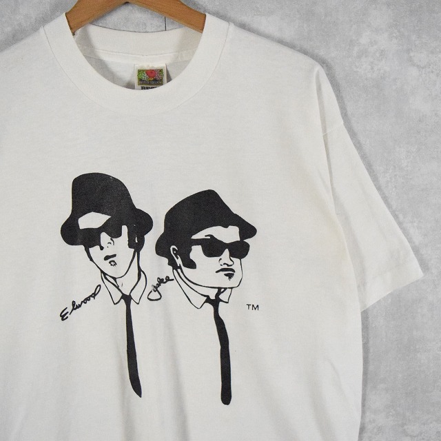 アニメTシャツ【L】90s 映画 ブルースブラザーズ Tシャツ Blues Brothers