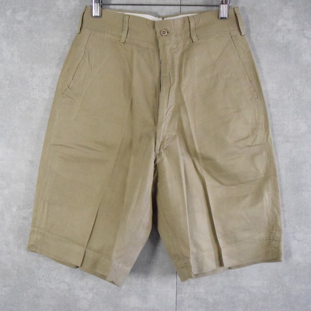 ´s US ARMY チノショーツ 実物 8oz